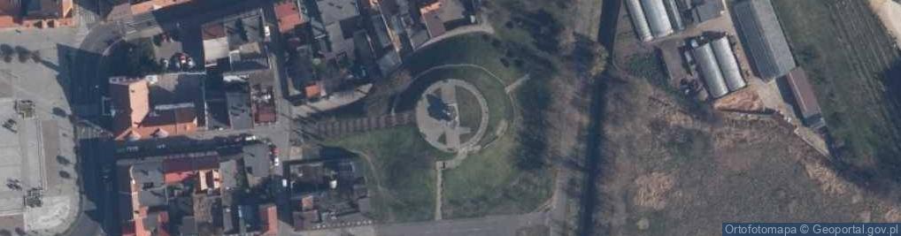 Zdjęcie satelitarne POMNIK BOJOWNIKOM WALKI Z FASZYZMEM I STALINIZMEM