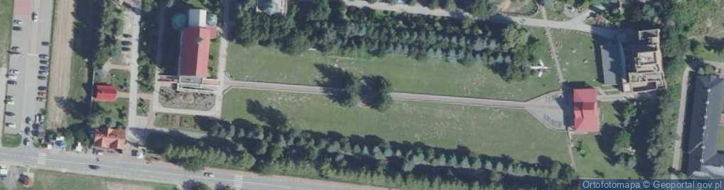 Zdjęcie satelitarne Pomnik Chrystusa Króla