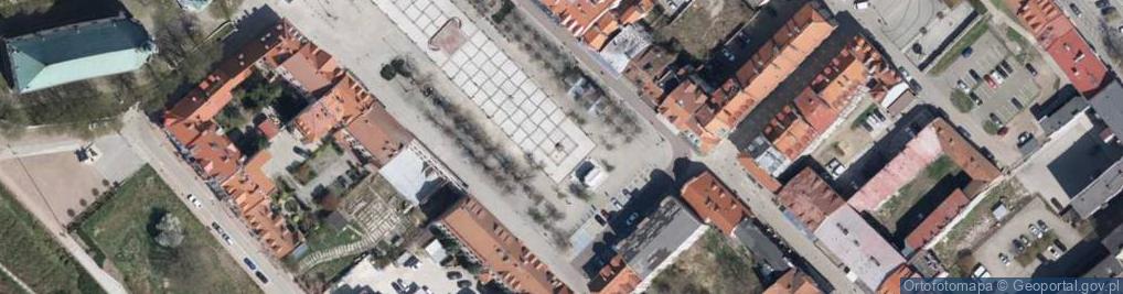 Zdjęcie satelitarne Pomnik druha Wacława Milka