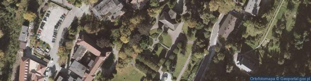 Zdjęcie satelitarne Pomnik Fryderyka Chopina
