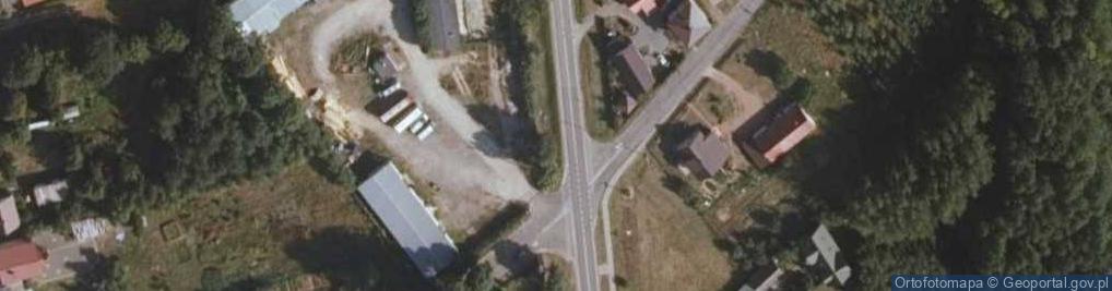 Zdjęcie satelitarne Pomnik-głazowisko