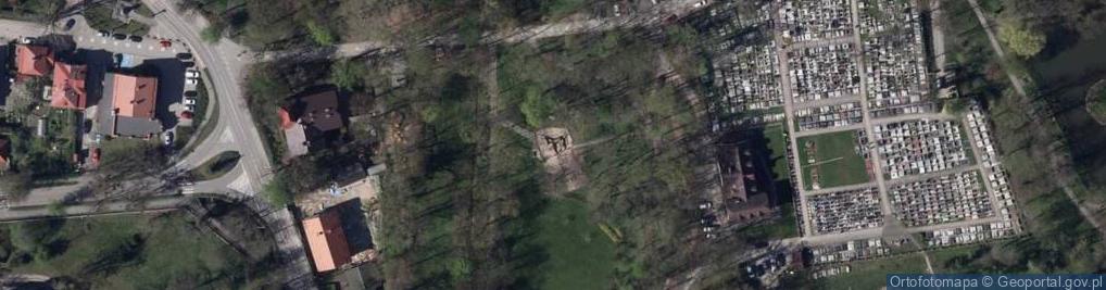 Zdjęcie satelitarne Pomnik I Marszałka Polski Józefa Piłsudskiego