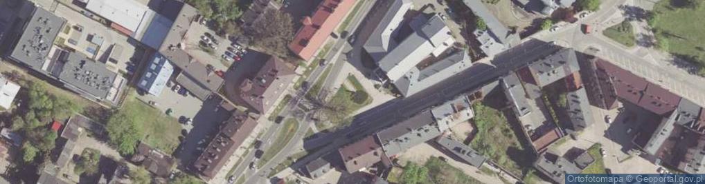 Zdjęcie satelitarne Pomnik Jacka Malczewskiego