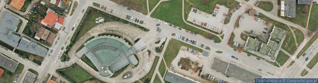 Zdjęcie satelitarne Pomnik - Jana Pawła II