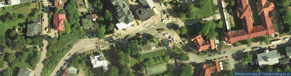 Zdjęcie satelitarne Pomnik Józefa Dietla