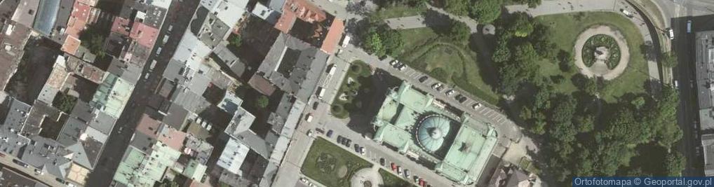 Zdjęcie satelitarne Pomnik Juliusza Słowackiego
