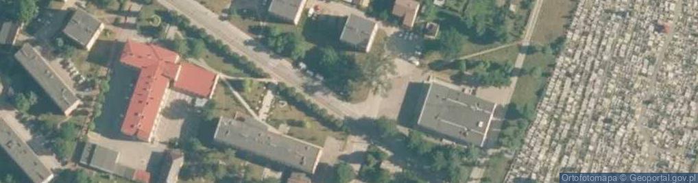 Zdjęcie satelitarne Pomnik ku czci Harcerzy