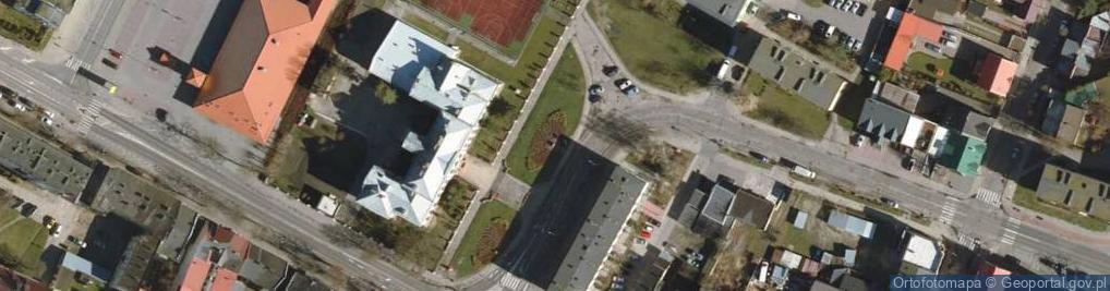 Zdjęcie satelitarne Pomnik ku czci poległym Nauczycielom Powiatu Kolskiego