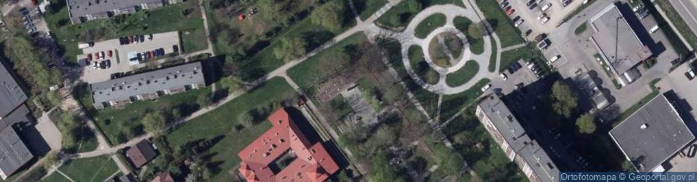 Zdjęcie satelitarne Pomnik ku czci żołnierzy poległych w czasie II wojny światowej
