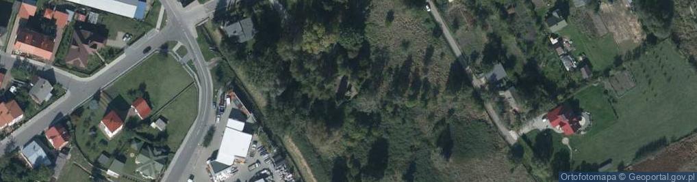 Zdjęcie satelitarne Pomnik ku czci żydów pochowanych w Tomaszowie