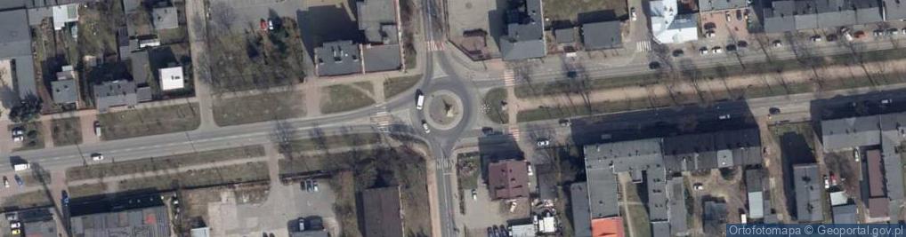 Zdjęcie satelitarne Pomnik Legionów