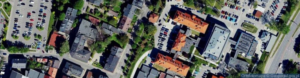 Zdjęcie satelitarne Pomnik lekarza Maksymiliana Rutkowskiego