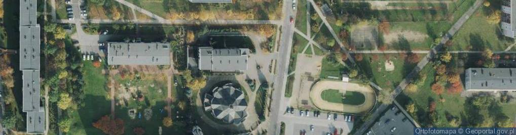 Zdjęcie satelitarne Pomnik Maksymiliana Kolbe