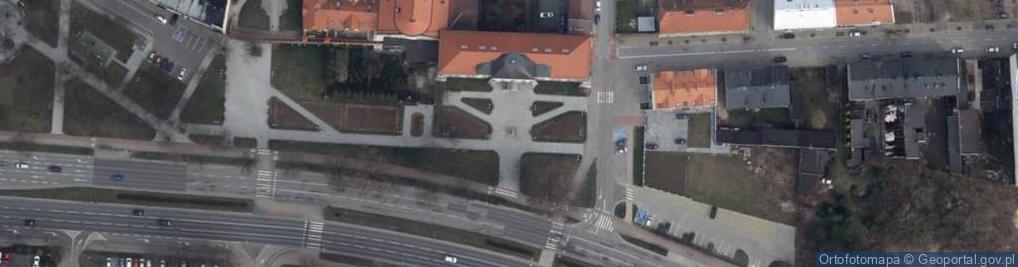 Zdjęcie satelitarne Pomnik Mikołaja Kopernika