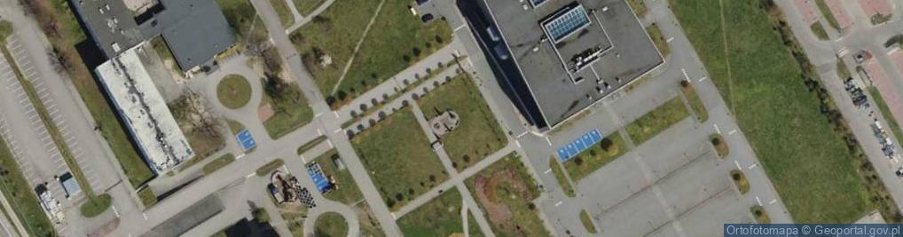 Zdjęcie satelitarne Pomnik Mrongowiusza