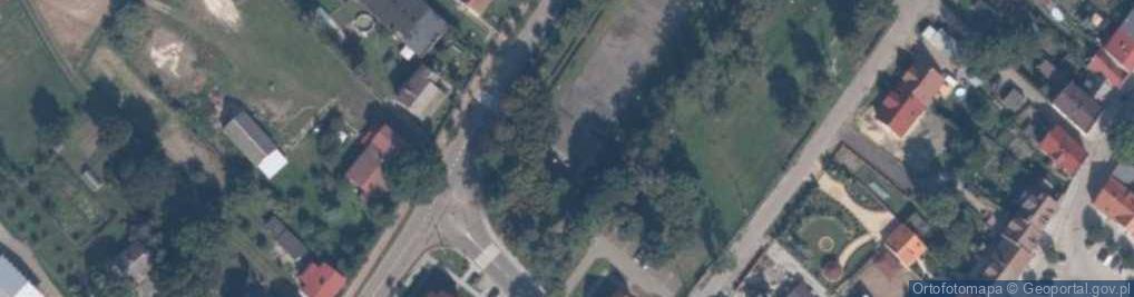 Zdjęcie satelitarne Pomnik na przypomnienie I wojny światowej