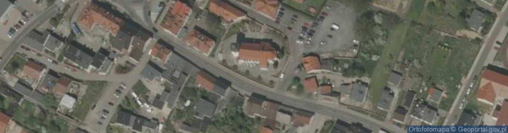 Zdjęcie satelitarne Pomnik nagrobny upamiętniający księdza Mieczysława Zarębę, prob