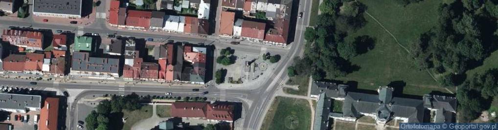 Zdjęcie satelitarne Pomnik Niepodległości 1918-1989