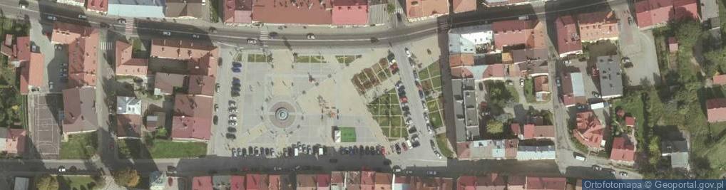Zdjęcie satelitarne Pomnik Niepodległości