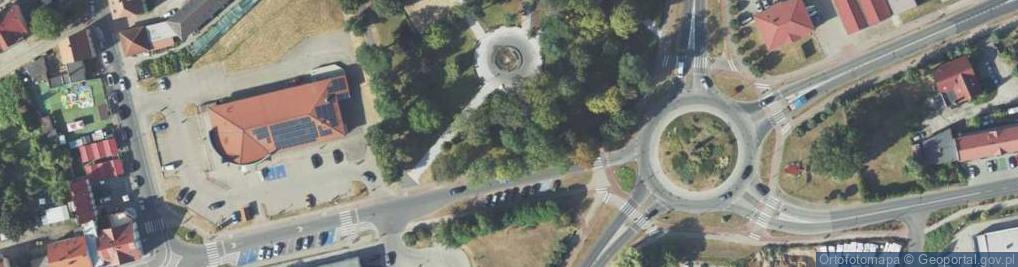 Zdjęcie satelitarne Pomnik, Obelisk, Tablica pamiątkowa