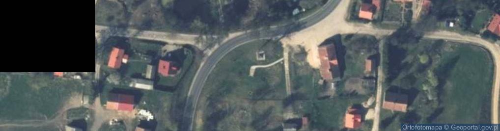Zdjęcie satelitarne Pomnik ofiar I wojny swiatowej