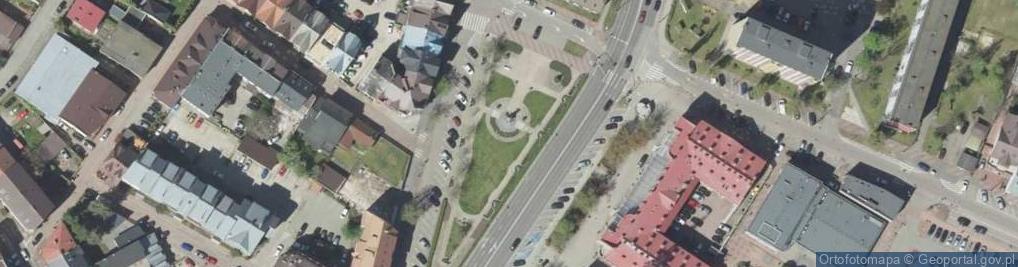 Zdjęcie satelitarne Pomnik Ofiar Komunistycznego Terroru