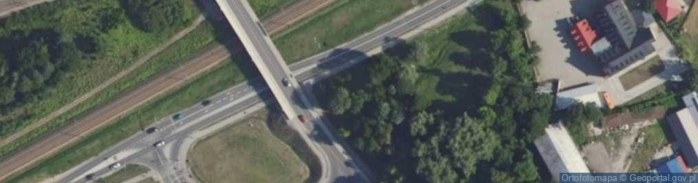 Zdjęcie satelitarne Pomnik ostatniego tura