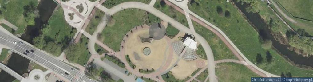 Zdjęcie satelitarne Pomnik Papieża Jana Pawła II