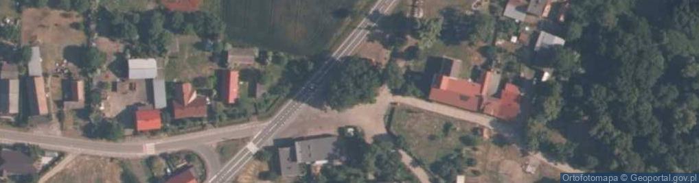 Zdjęcie satelitarne Pomnik poległych w I Wojnie Światowej
