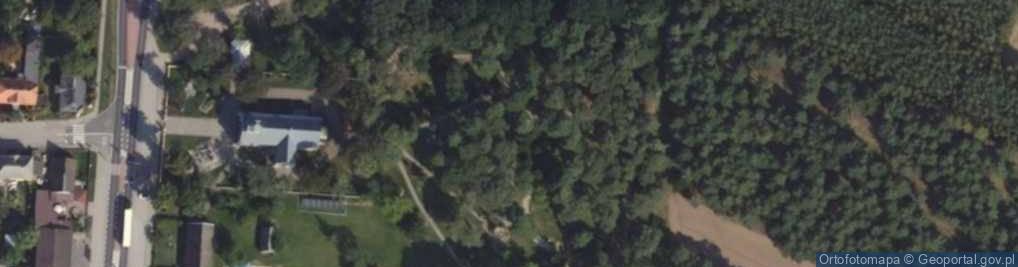 Zdjęcie satelitarne Pomnik Poległych w Obronie Ojczyzny