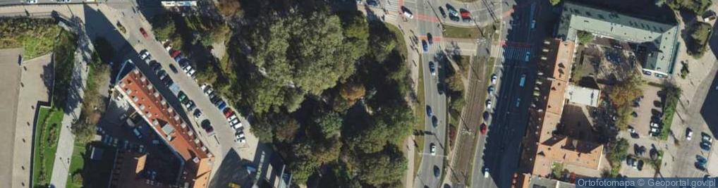 Zdjęcie satelitarne Pomnik poświęcony harcerkom i harcerzom Wolnego Miasta Gdańska