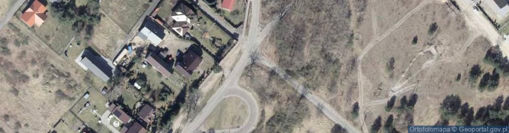 Zdjęcie satelitarne Pomnik poświęcony mieszkańcom wsi Augustwalde poległym w I wojn