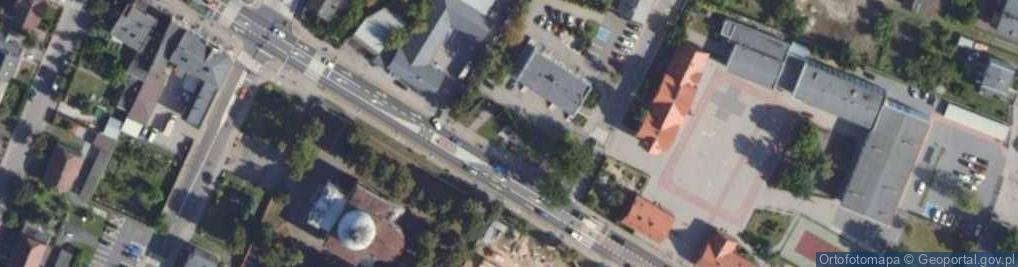 Zdjęcie satelitarne Pomnik Powstańców Wielkopolskich