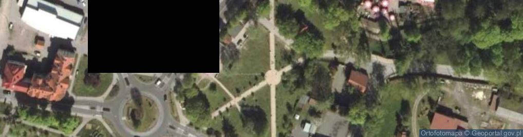 Zdjęcie satelitarne Pomnik Skwer Sybiraków