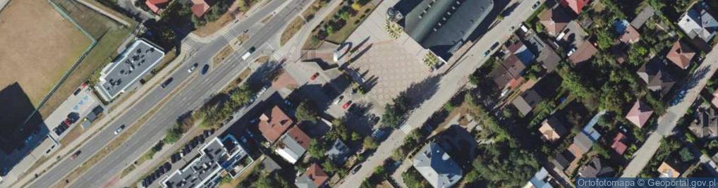 Zdjęcie satelitarne Pomnik Solidarności