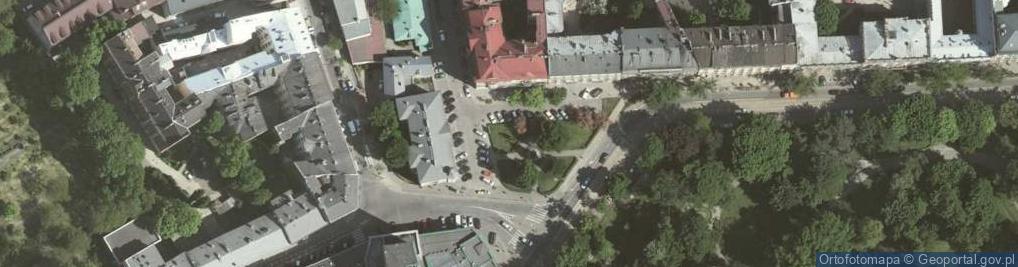 Zdjęcie satelitarne pomnik Tadeusza Rejtana