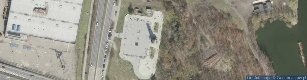Zdjęcie satelitarne Pomnik Trudu Górniczego