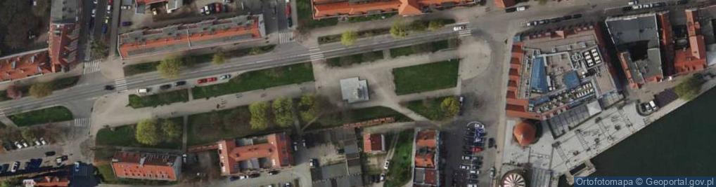 Zdjęcie satelitarne Pomnik Tym co za Polskość Gdańska
