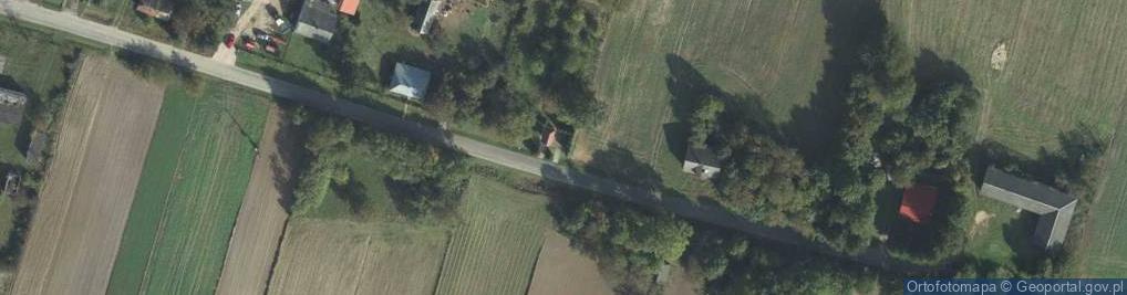 Zdjęcie satelitarne Pomnik upamiętniający partyzantów polskich zamordowanych przez