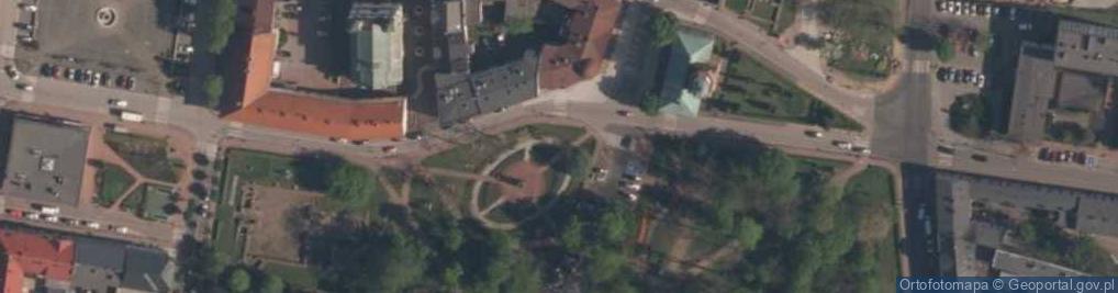 Zdjęcie satelitarne Pomnik Wieczna miłość