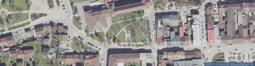 Zdjęcie satelitarne Pomnik Władysława Orkana