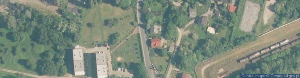 Zdjęcie satelitarne Pomnik wyzwolenia miasta spod okupacji hitlerowskiej