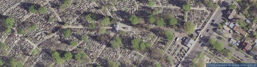 Zdjęcie satelitarne Pomnik Zamordowanych Przez NKWD