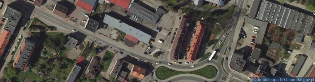 Zdjęcie satelitarne Pomnik Zgody w Raciborzu