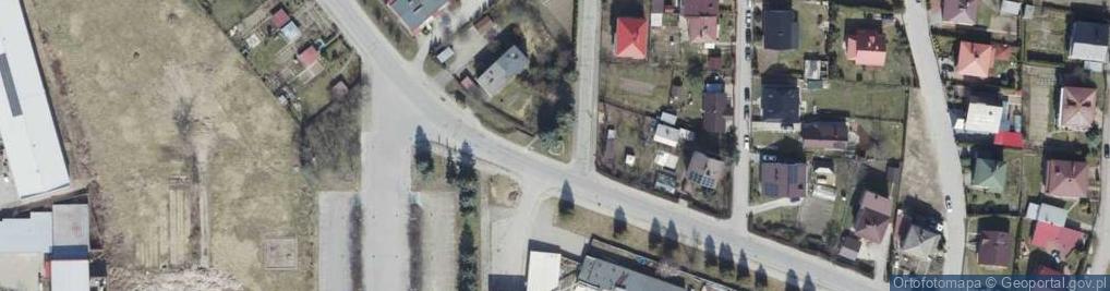Zdjęcie satelitarne Pomnik Żołnierza AK