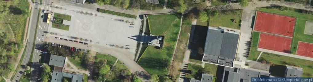 Zdjęcie satelitarne Pomnik Żołnierza Polskiego