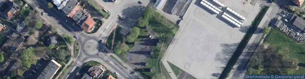 Zdjęcie satelitarne Pomnik Żołnierza Wojska Polskiego