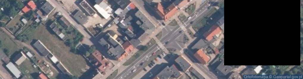 Zdjęcie satelitarne Pomnik żołnierzy 1 Armii Wojska Polskiego poległych w walkach o