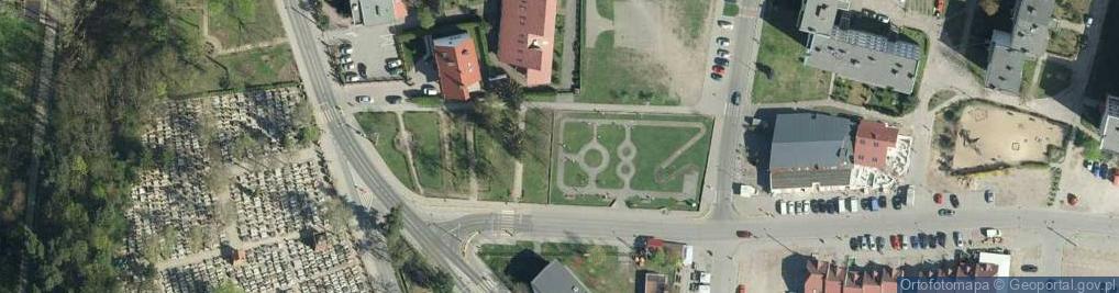 Zdjęcie satelitarne Pomnik Żołnierzy Radzieckich