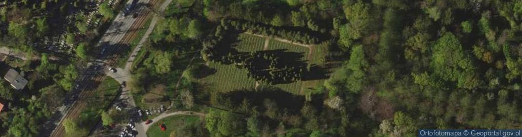 Zdjęcie satelitarne Pomnik Żołnierzy Włoskich